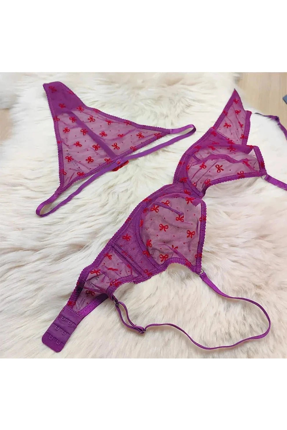Mesh Lingerie Set - Amaratime lingerie