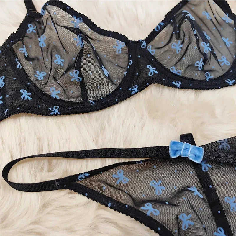 Mesh Lingerie Set