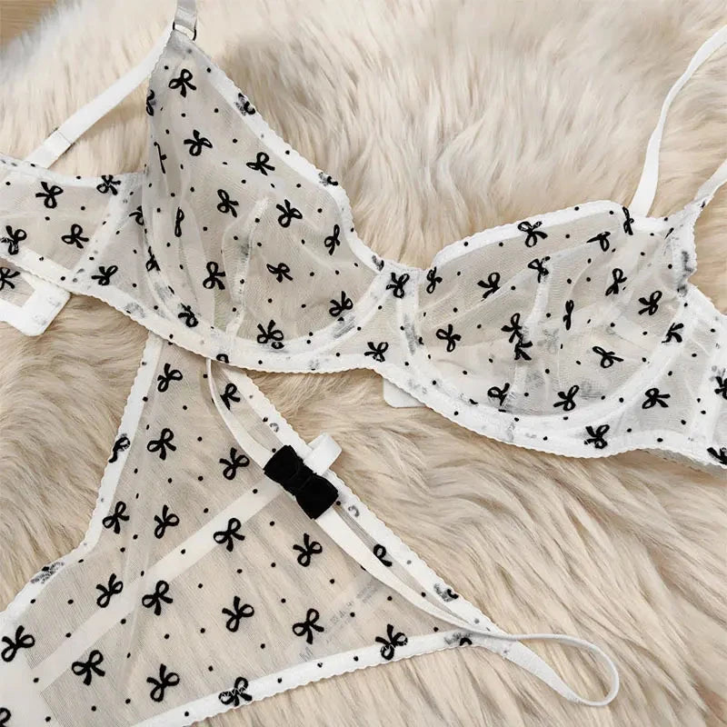 Mesh Lingerie Set