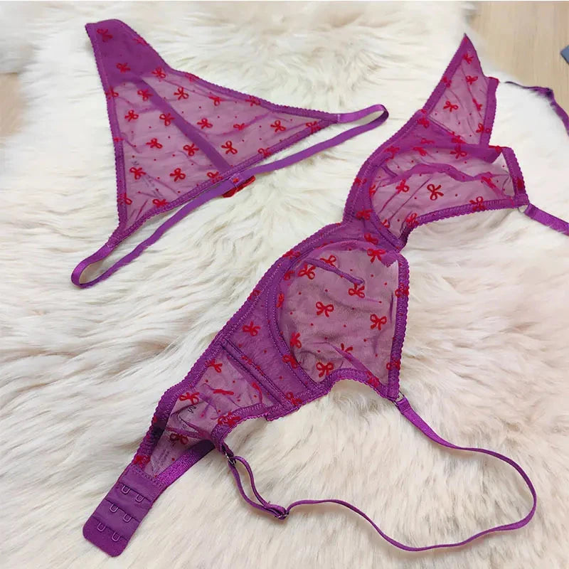 Mesh Lingerie Set