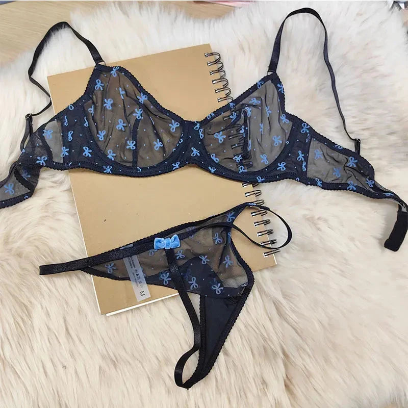 Mesh Lingerie Set