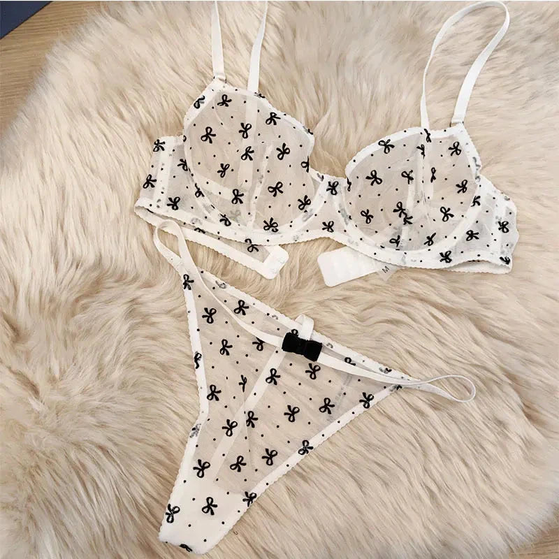 Mesh Lingerie Set