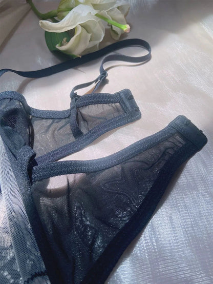 Black Lace Bandeau Lingerie Top - Amaratime lingerie