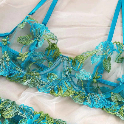 Embroidery Luxury Lingerie Set - Amaratime lingerie