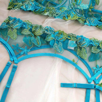 Embroidery Luxury Lingerie Set - Amaratime lingerie