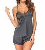 Lace shorts pajamas