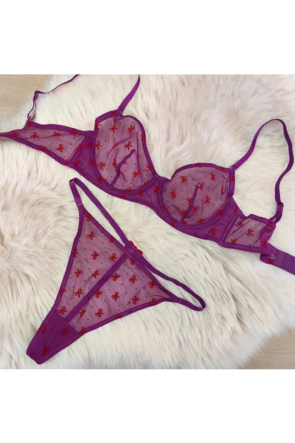 Mesh Lingerie Set - Amaratime lingerie